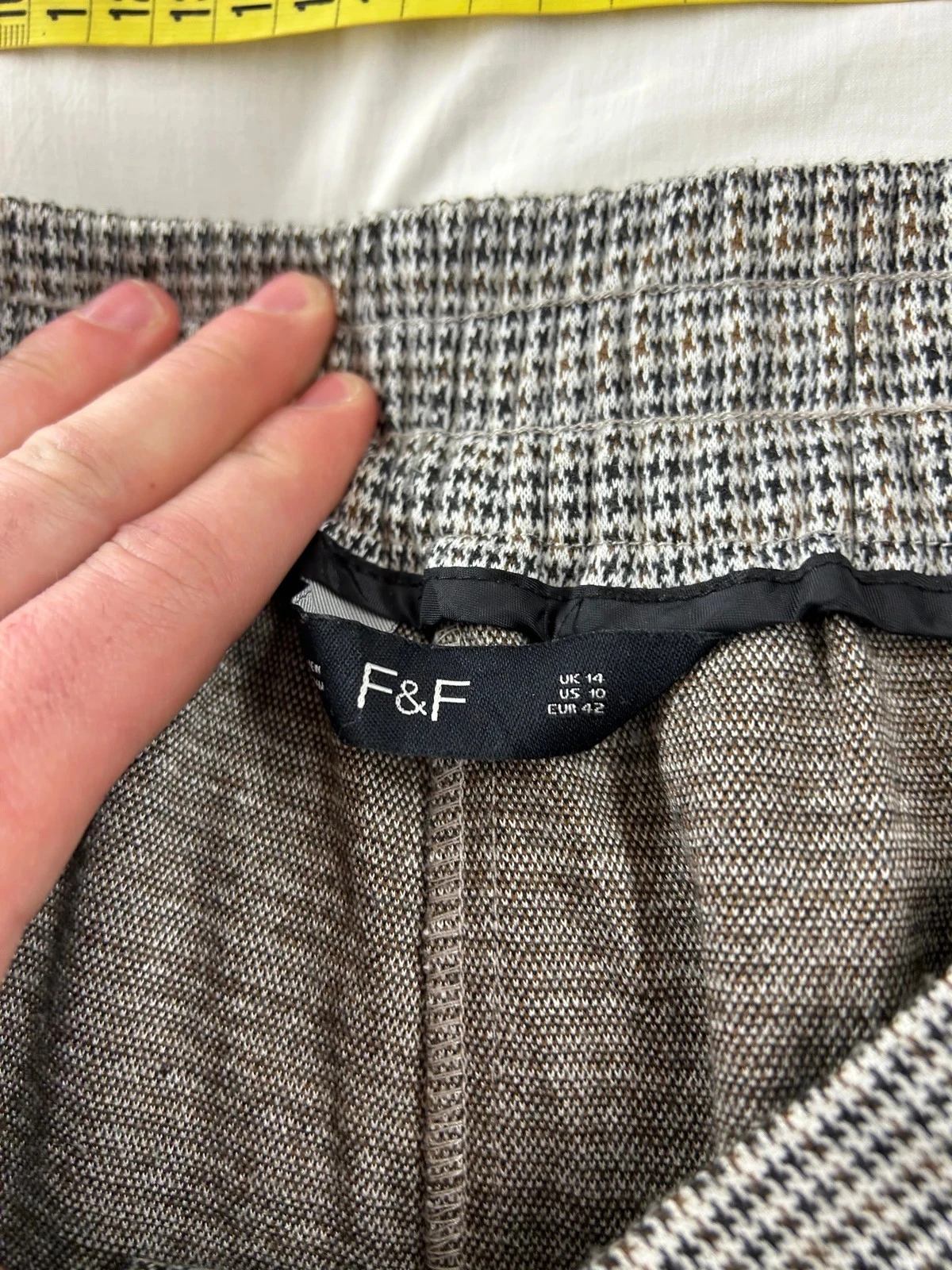 Calça de quadrados vintage F&F – photo 9